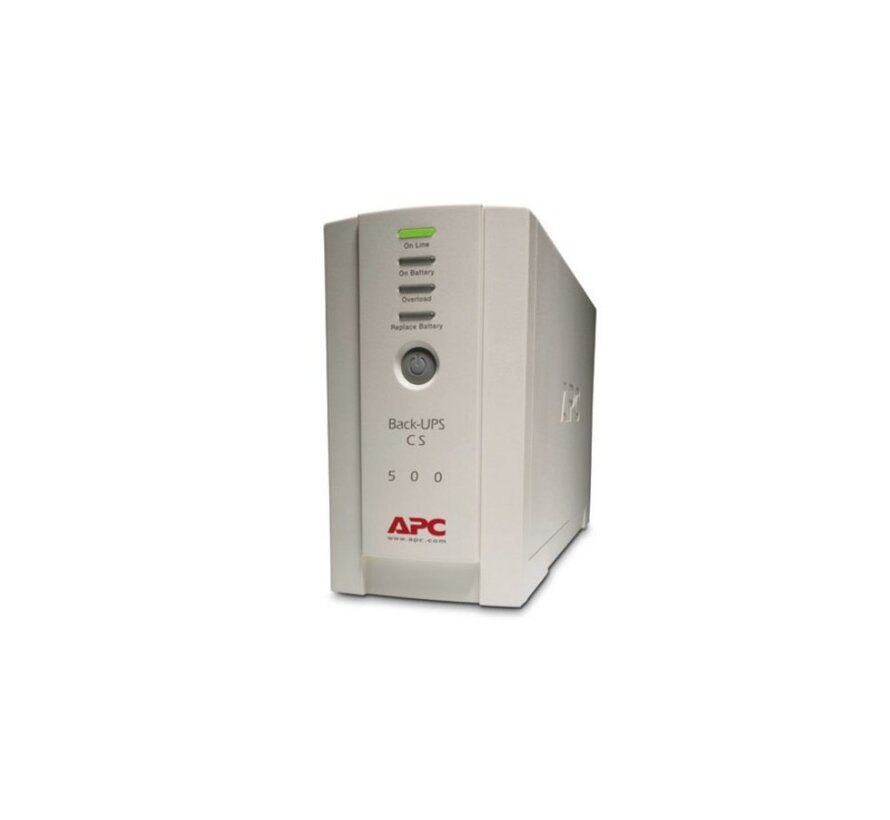 Back-UPS BK500EI | 500 VA | 4x IEC C13 Stopcontacten | AVR Spanningstabilisatie | Bescherming tegen Stroomstoringen