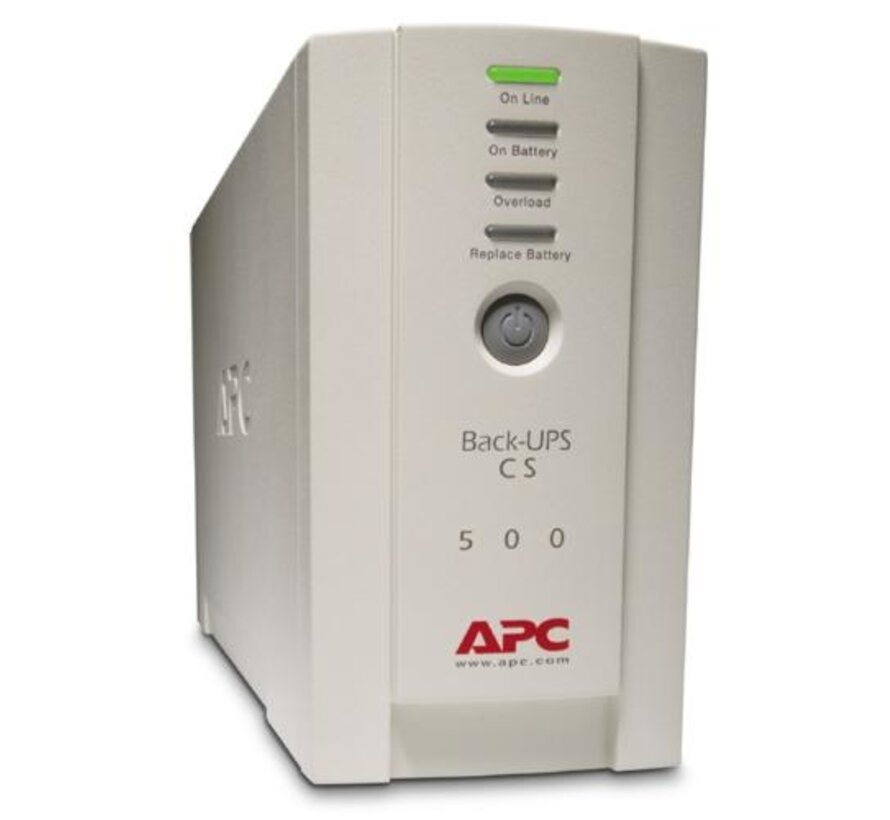 Back-UPS BK500EI | 500 VA | 4x IEC C13 Stopcontacten | AVR Spanningstabilisatie | Bescherming tegen Stroomstoringen