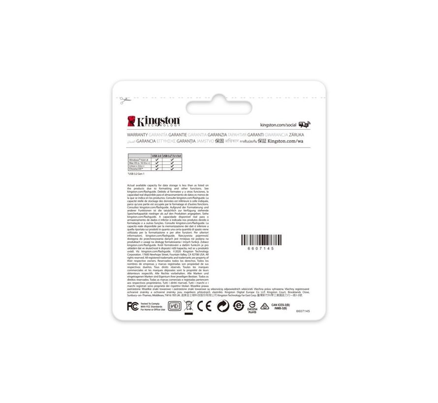 DataTraveler 70 | 64GB USB-C 3.2 Flash Drive | Zwart