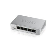 ZyXEL Zyxel GS1200-5 | Managed Switch | 5 Poorten | Gigabit Ethernet (10/100/1000 Mbps) | Zilver