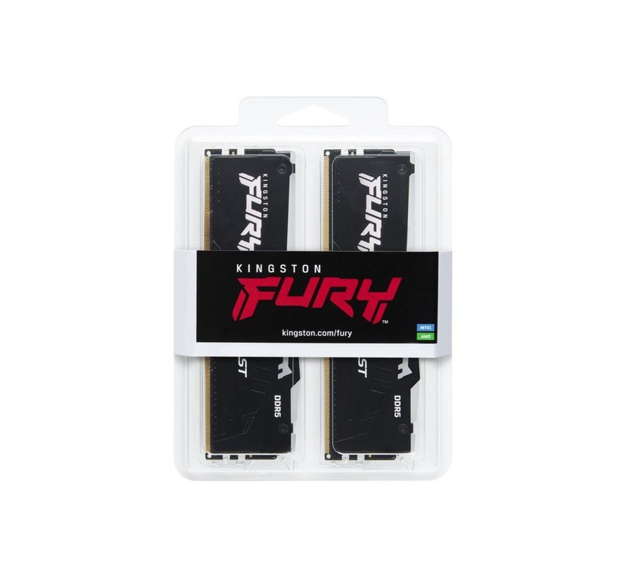 Technology FURY Beast RGB geheugenmodule 32 GB 2 x 16 GB DDR5 5600 MHz