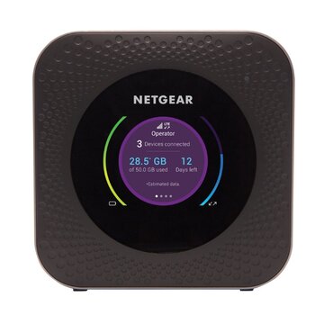 Netgear NETGEAR AirCard M1 MR1100-100EUS | Mobiele WiFi (4G LTE) Router | Tot 1 Gbps | Zwart