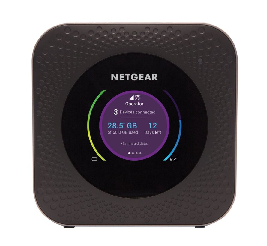 NETGEAR AirCard M1 MR1100-100EUS | Mobiele WiFi (4G LTE) Router | Tot 1 Gbps | Zwart