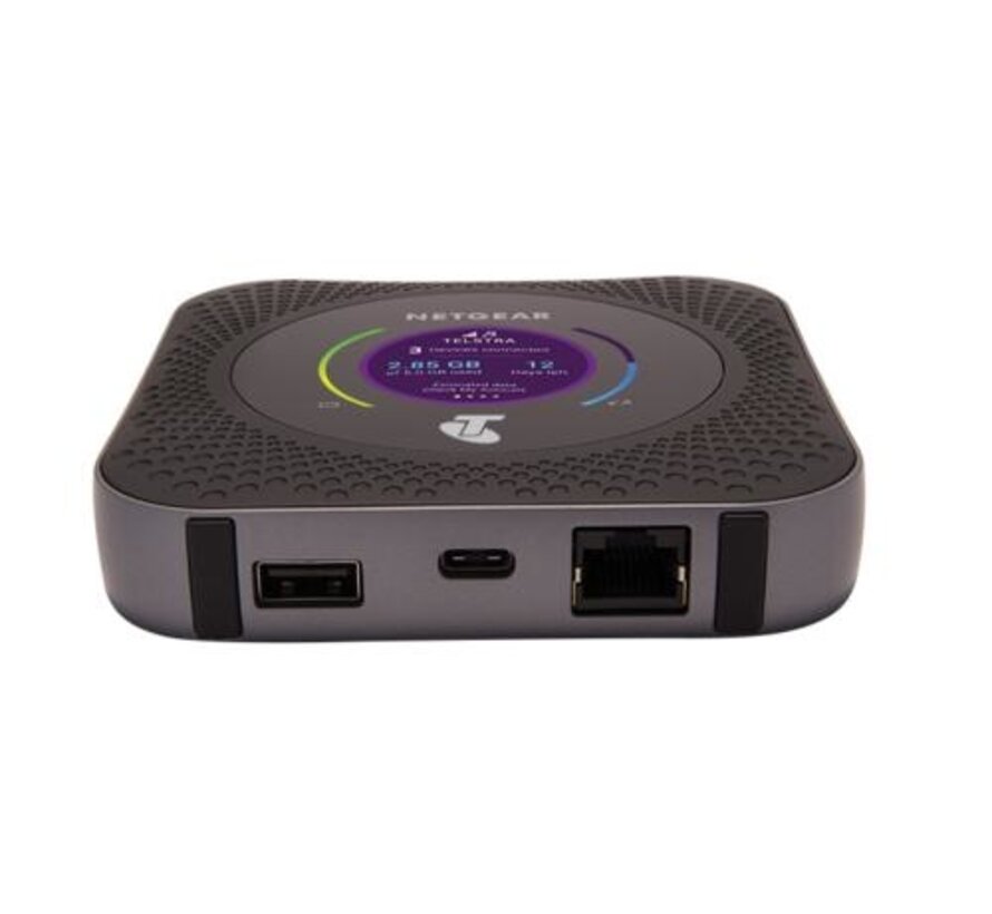 NETGEAR AirCard M1 MR1100-100EUS | Mobiele WiFi (4G LTE) Router | Tot 1 Gbps | Zwart