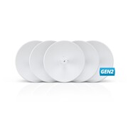 Ubiquiti PowerBeam AC Gen2 5GHz | Netwerkrepeater (5 stuks) | 400 Mbit/s | Wit