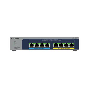 Netgear NETGEAR Ultra60 PoE++ Plus Switch | 8 Poorten | Multi-Gigabit (2.5G) Ethernet