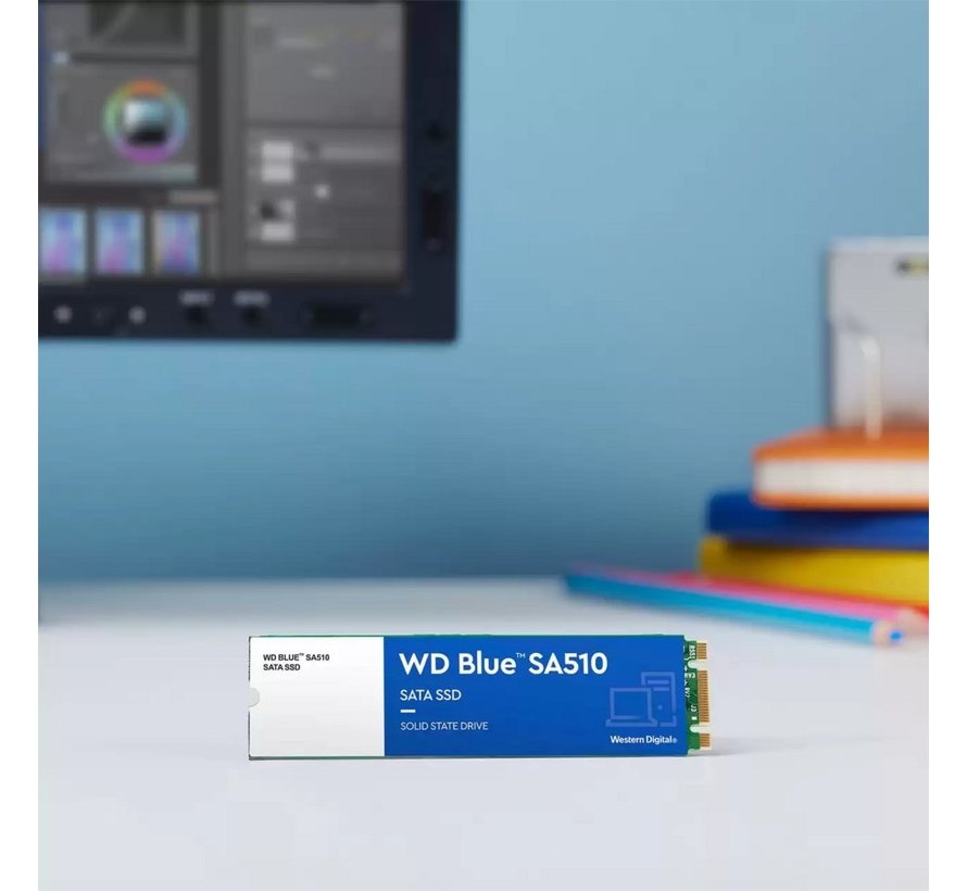 Blue SA510 | 500GB SATA SSD | M.2 | 560MB/s Lezen | 510MB/s Schrijven
