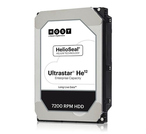 Western Digital Ultrastar He12 Enterprise HDD 3.5" | 12TB SATA III | 7200RPM