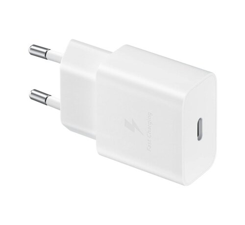 Samsung EP-T1510XWEGEU | USB-C Oplader voor Mobiele Apparaten 15W | Wit