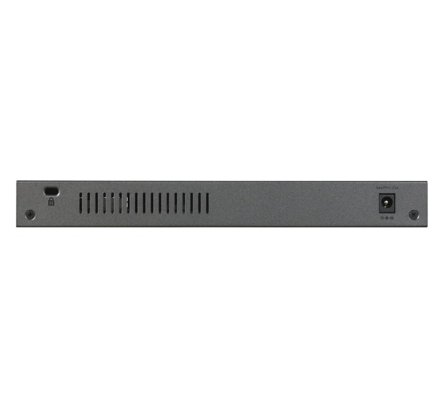 GS110TP Managed L2/L3/L4 Gigabit Ethernet (10/100/1000) Power over Ethernet (PoE) Grijs