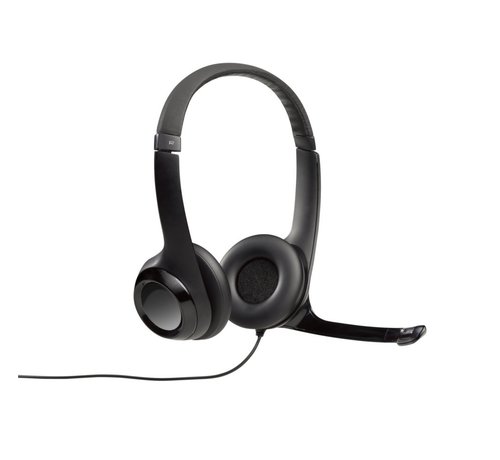Logitech H390 | Bedrade On-ear Headset USB-A | Zwart