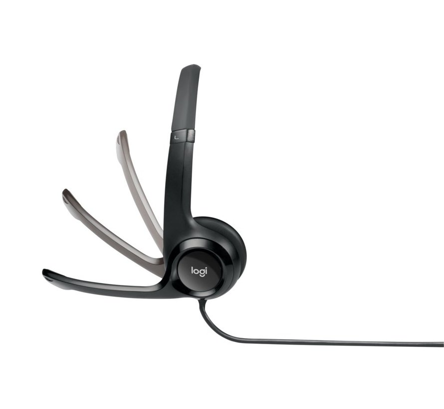 H390 | Bedrade On-ear Headset USB-A | Zwart