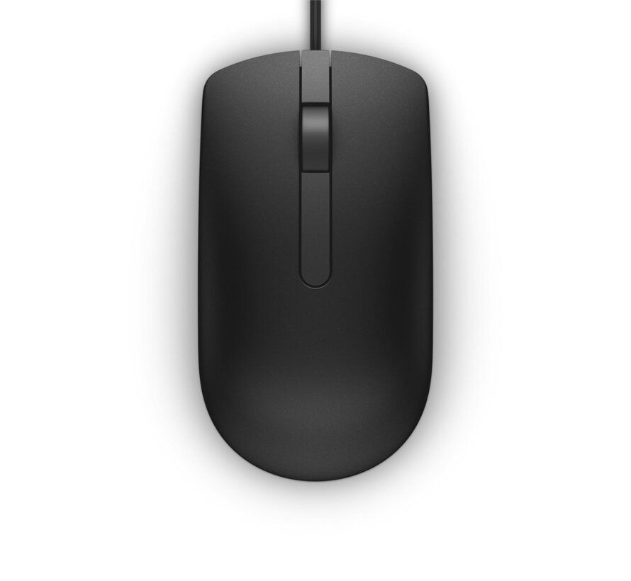 DELL MS116 muis Ambidextrous USB Type-A Optisch 1000 DPI