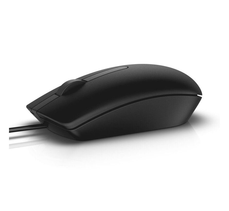 DELL MS116 muis Ambidextrous USB Type-A Optisch 1000 DPI