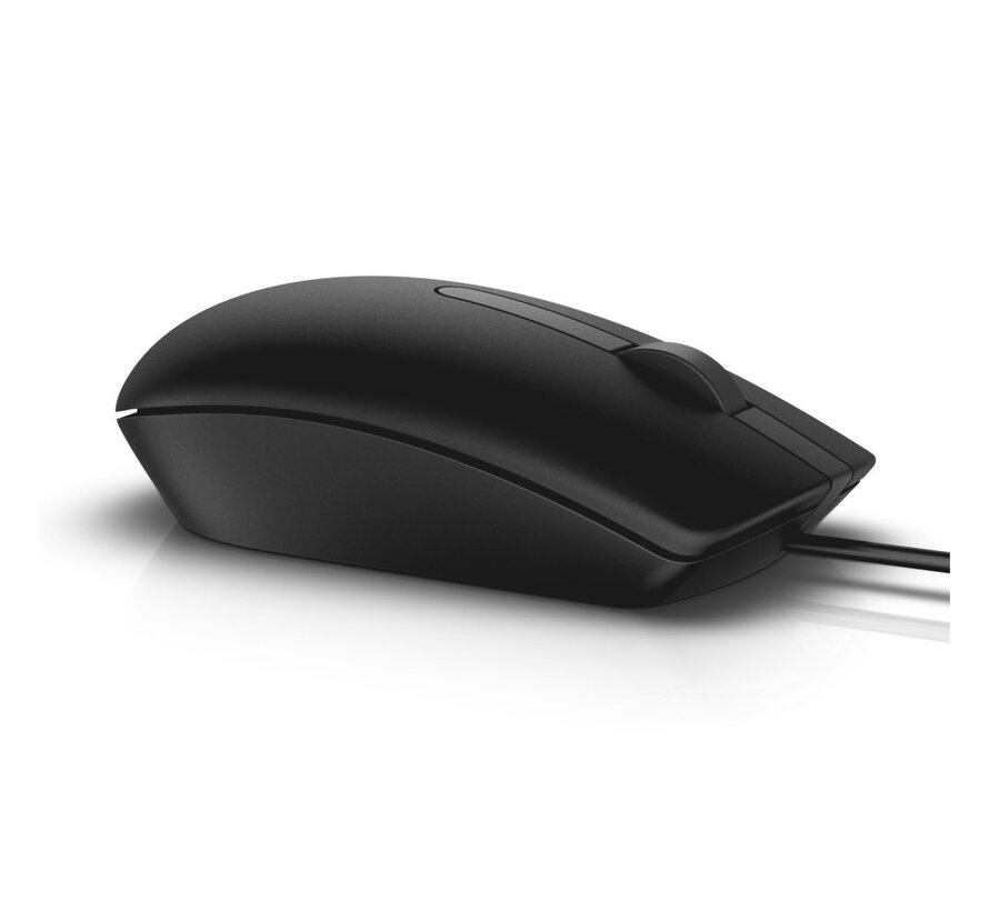 DELL MS116 muis Ambidextrous USB Type-A Optisch 1000 DPI