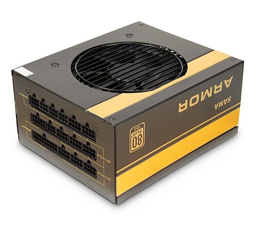 Inter-Tech SAMA FTX-850-B ARMOR | 850 Watt Gold ATX PSU | Modulair | Power Supply | Voeding