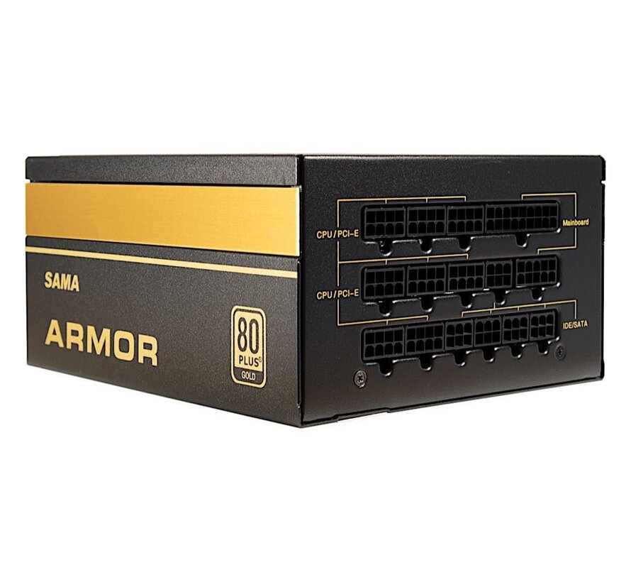 SAMA FTX-850-B ARMOR | 850 Watt Gold ATX PSU | Modulair | Power Supply | Voeding