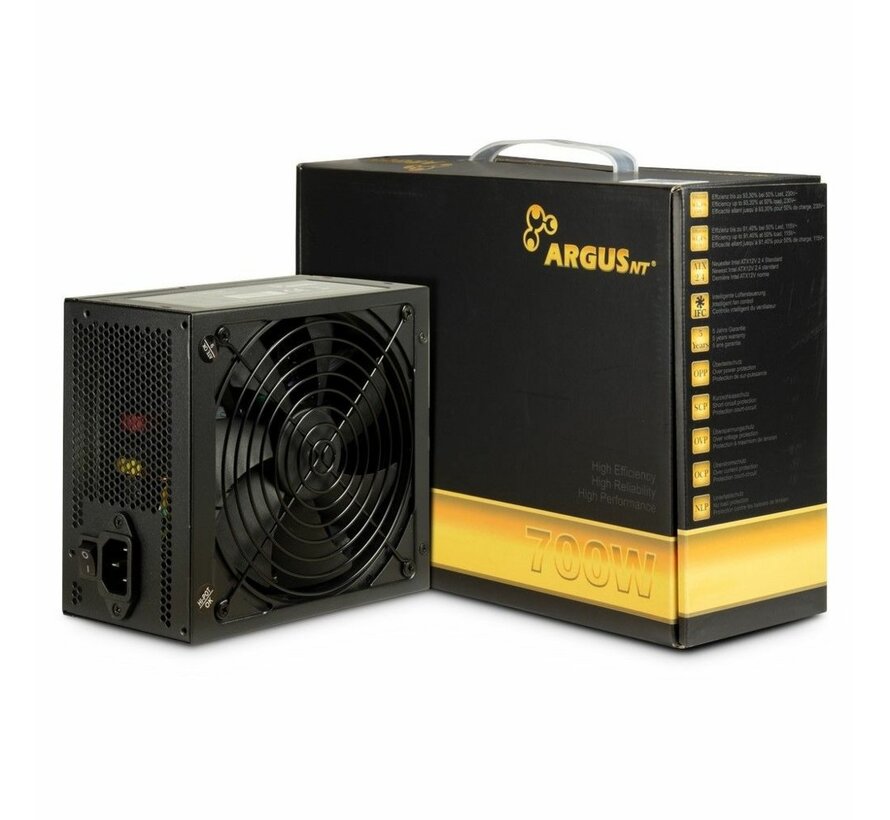Argus GPS-700 | 700 Watt Gold ATX PSU | Power Supply | Voeding