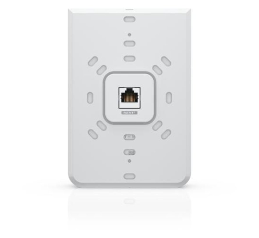 Unifi 6 In-Wall | Wifi 6 | Power over Ethernet (PoE) | 573 Mbit/s | Inclusief Muurmontagebeugel