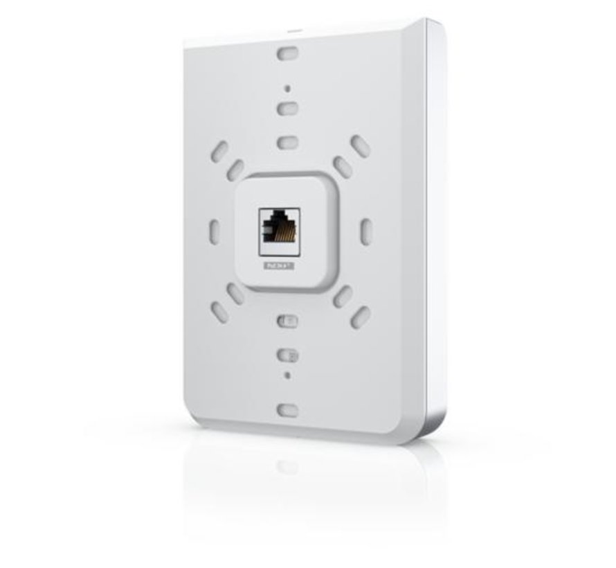 Unifi 6 In-Wall | Wifi 6 | Power over Ethernet (PoE) | 573 Mbit/s | Inclusief Muurmontagebeugel