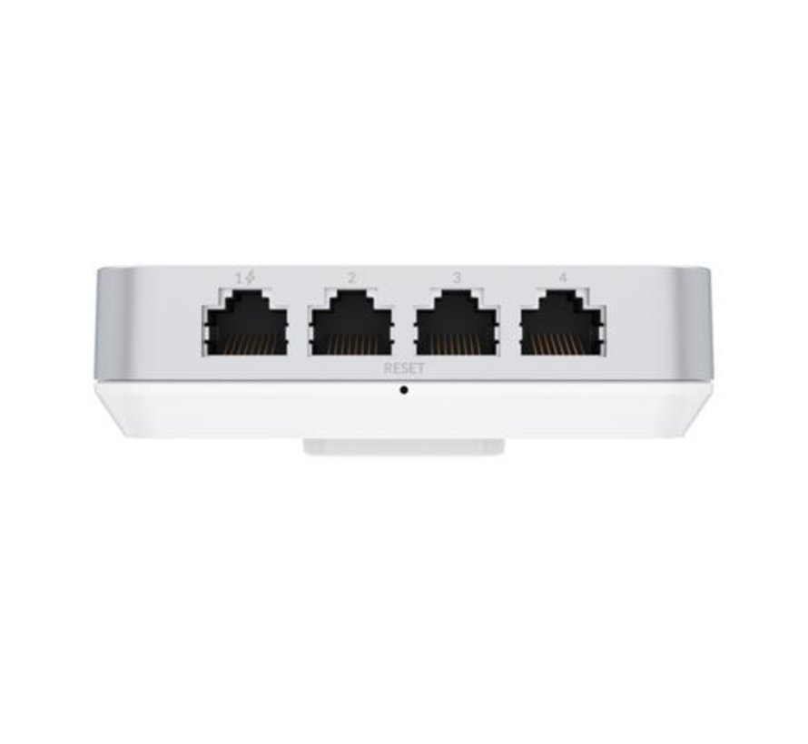 Unifi 6 In-Wall | Wifi 6 | Power over Ethernet (PoE) | 573 Mbit/s | Inclusief Muurmontagebeugel