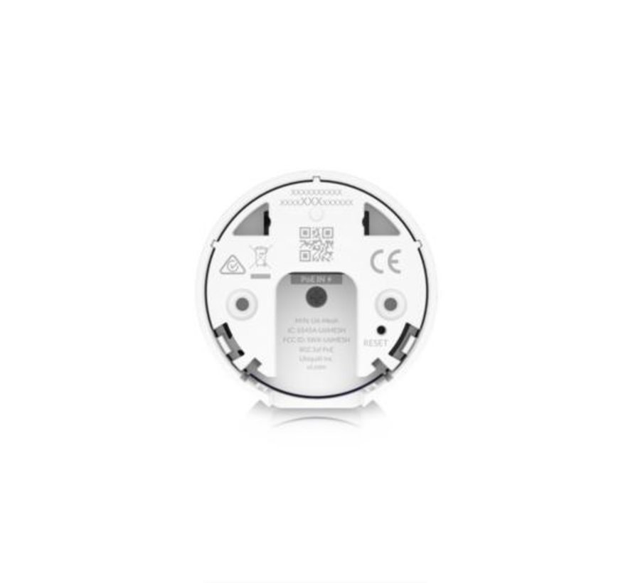 UniFi U6 Mesh Pro | Wifi 6 Access Point | Power over Ethernet (PoE) | 4800 Mbit/s | Inclusief Muurmontagebeugel