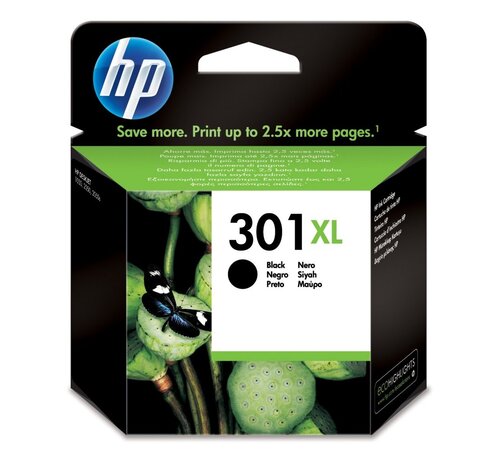 Hewlett Packard HP 301XL | Originele High-Capacity Zwarte Inktcartridge