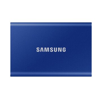 Samsung T7 | Externe SSD | 1TB | USB 3.2 Gen 2 | 1.050MB/s | Blauw | Compact & Snel