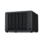 Synology DiskStation DS1522+ NAS | 5 Drive Bays | AMD Ryzen R1600 | 4x Gigabit Ethernet | Desktop | Zwart