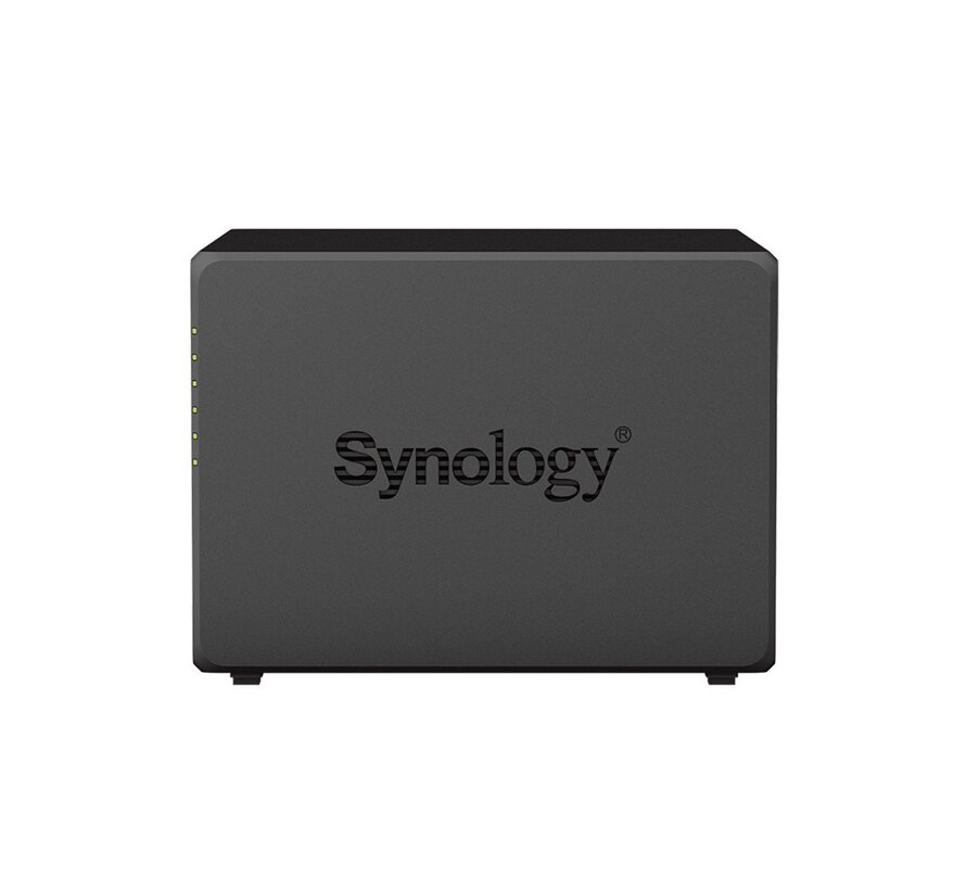 DiskStation DS1522+ NAS | 5 Drive Bays | AMD Ryzen R1600 | 4x Gigabit Ethernet | Desktop | Zwart