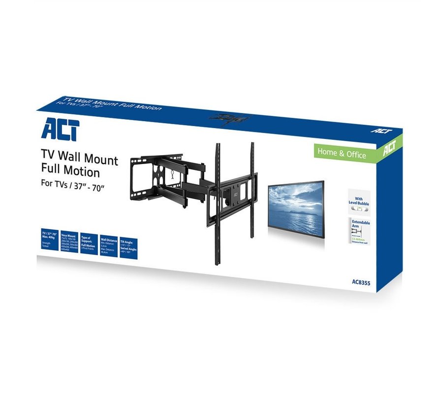 AC8355 tv-bevestiging 94 cm (37") Zwart