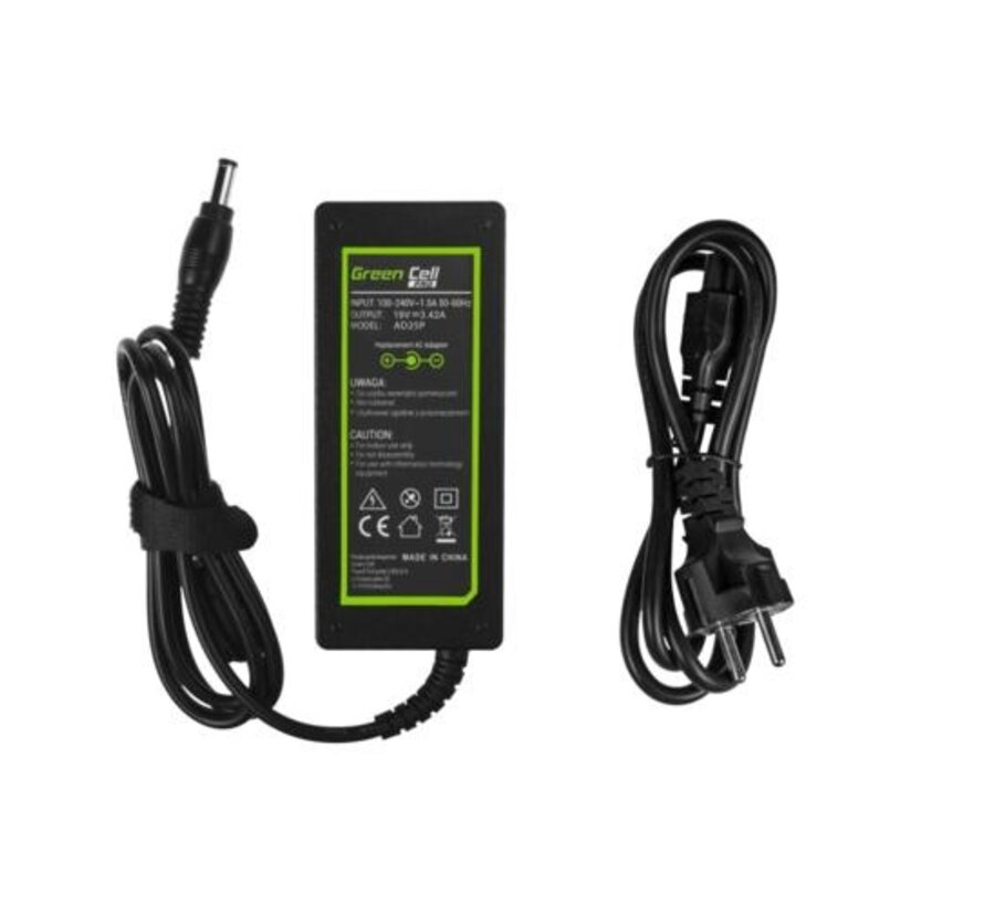Green Cell AD25P | Laptoplader | Universeel