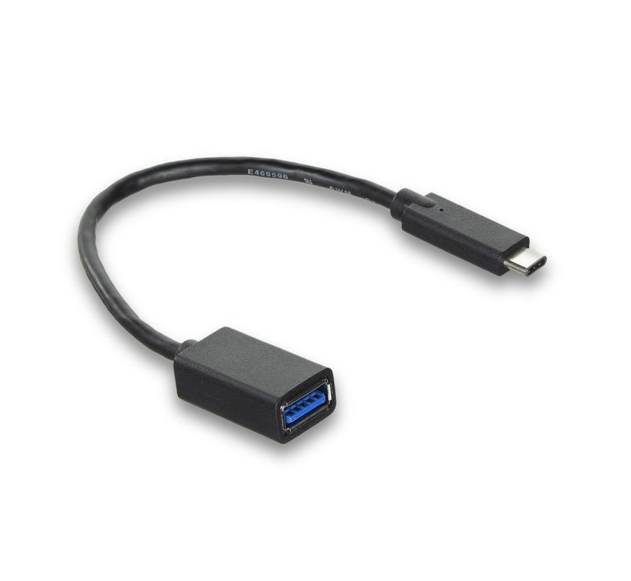 AC7340 USB-kabel 0,2 m USB 3.2 Gen 1 (3.1 Gen 1) USB C USB A Zwart