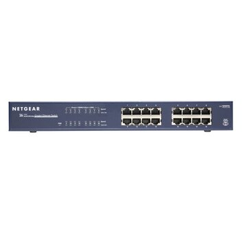 Netgear ProSAFE JGS516 | Unmanaged Switch | 16 Poorten | Gigabit Ethernet (10/100/1000 Mbps)