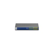 Netgear NETGEAR GS516UP | Unmanaged Switch | 16 Poorten | Gigabit Ethernet (10/100/1000 Mbps) | PoE | Grijs