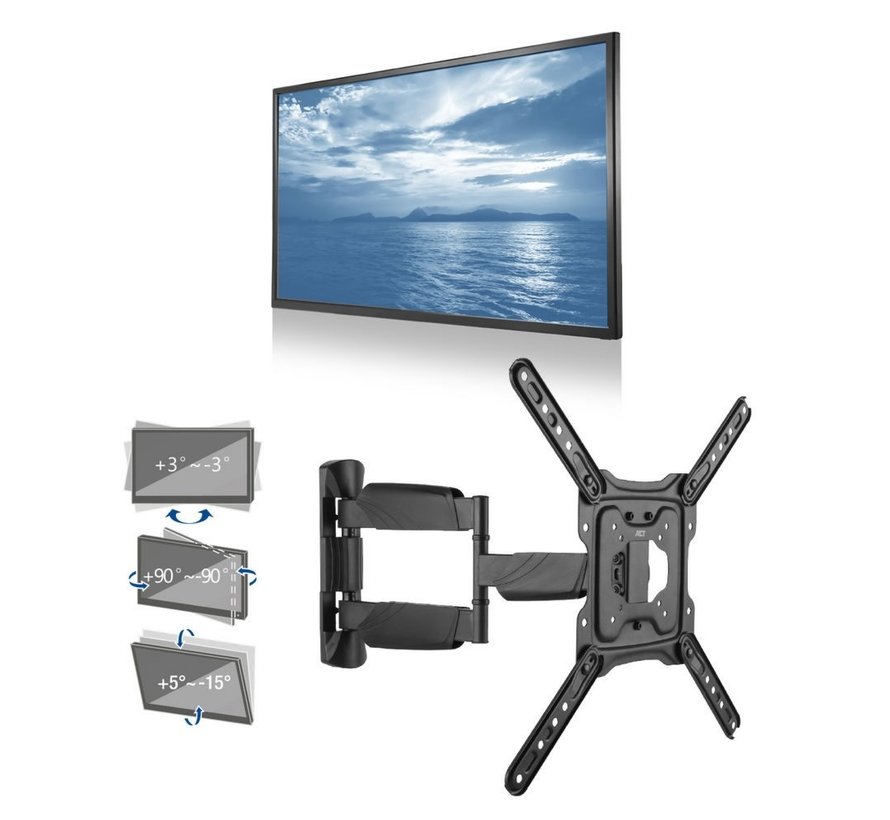 AC8354 | Verstelbare TV-beugel | 23-55" | max 50kg | VESA 400x400