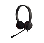 Jabra Evolve 20 UC | Bedrade On-ear Stereo Headset | USB Type-A | Zwart
