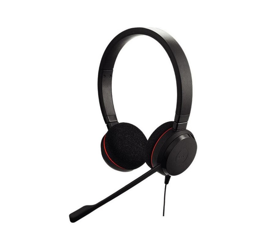 Evolve 20 UC | Bedrade On-ear Stereo Headset | USB Type-A | Zwart