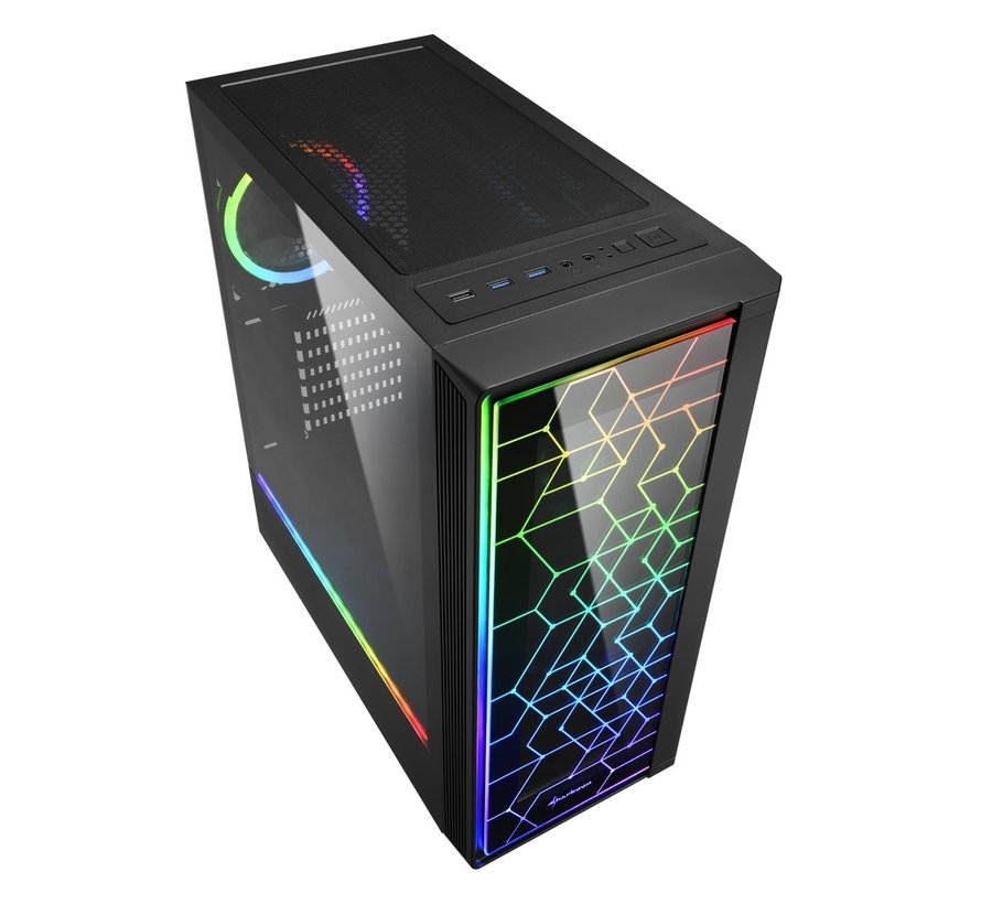 Pcman Game PC Rival Intel - i5 12400F - Nvidia RTX 4060 - 16 GB geheugen - 480 GB SSD - Windows 11 Pro