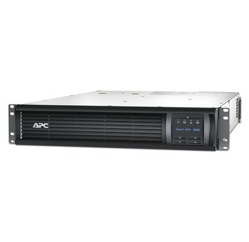 APC Smart-UPS SMT3000RMI2UC | 3000 VA / 2700 W | Rack Mount 2U | 8x IEC C13 & 1x IEC C19 | Pure Sine Wave | SmartConnect & AVR | LCD-scherm