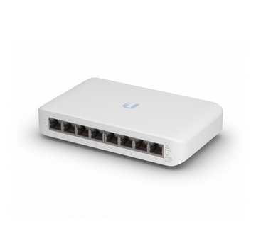 Ubiquiti UniFi Switch Lite 8 PoE | Managed L2 Switch | 8 Poorten | Gigabit Ethernet (10/100/1000) | Power over Ethernet (PoE) | Wit
