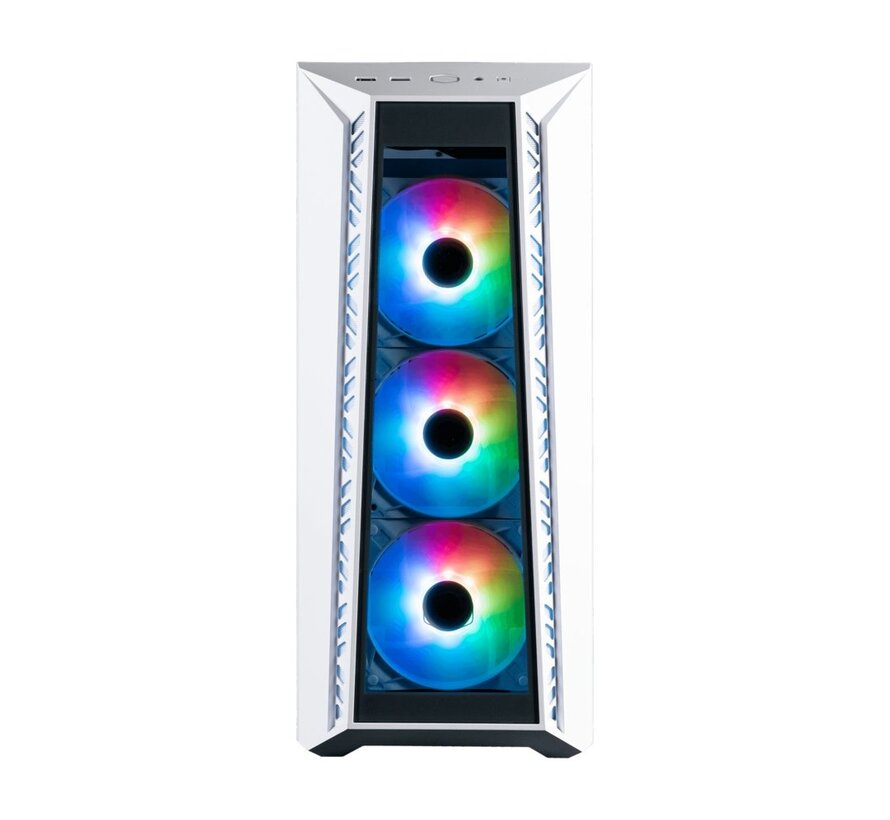 Cooler Master MasterBox 520 RGB | Midi Tower Case | Wit