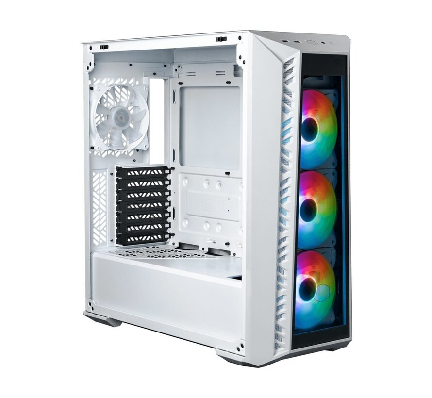 Cooler Master MasterBox 520 RGB | Midi Tower Case | Wit