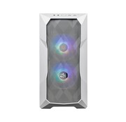 CoolerMaster Cooler Master MasterBox TD300 Mesh RGB | Micro Tower Case | Wit
