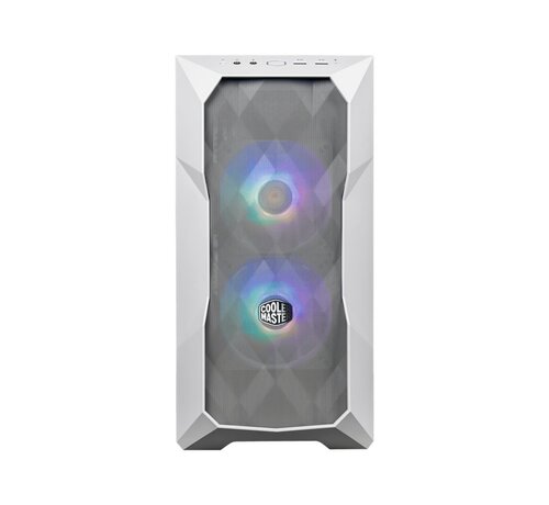 CoolerMaster Cooler Master MasterBox TD300 Mesh RGB | Micro Tower Case | Wit