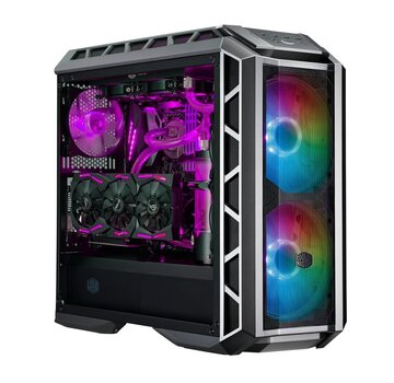 CoolerMaster Case Cooler Master MasterCase H500P ARGB Midi Tower Grijs