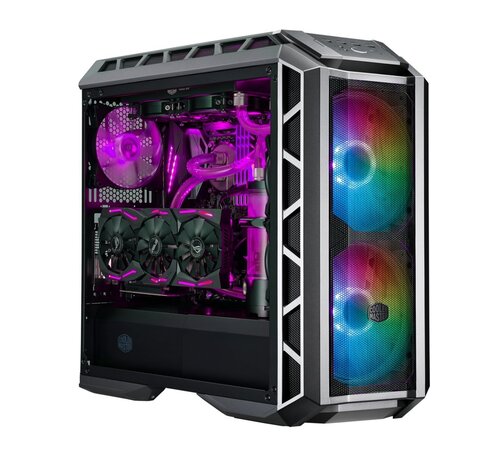 CoolerMaster Cooler Master MasterCase H500P Mesh RGB | Midi Tower Case | Zwart
