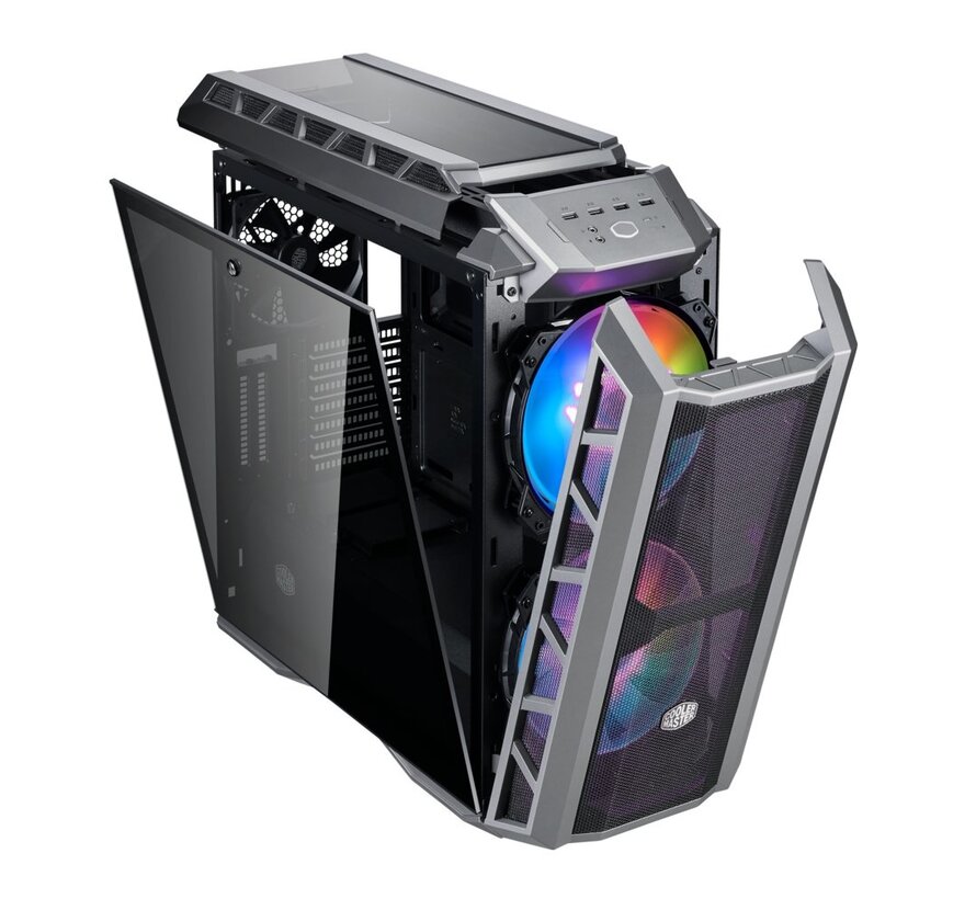 Cooler Master MasterCase H500P Mesh RGB | Midi Tower Case | Zwart