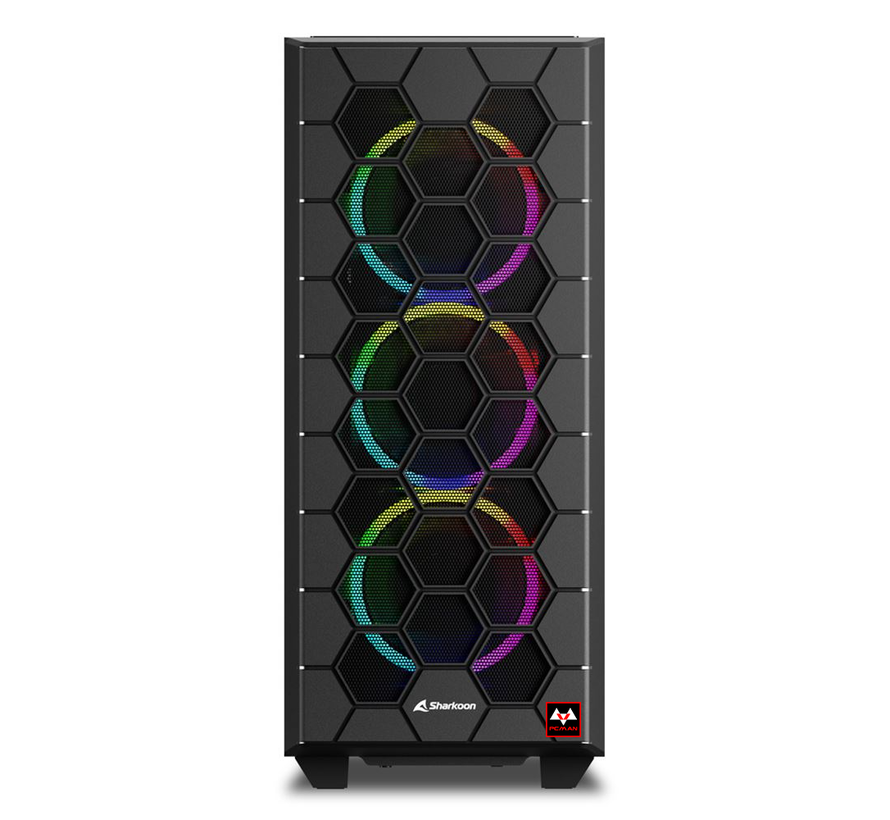 Pcman Game PC Hexagon - i5-13400F - RTX 4060 - 16 GB geheugen - 480 GB SSD - Windows 11 Pro