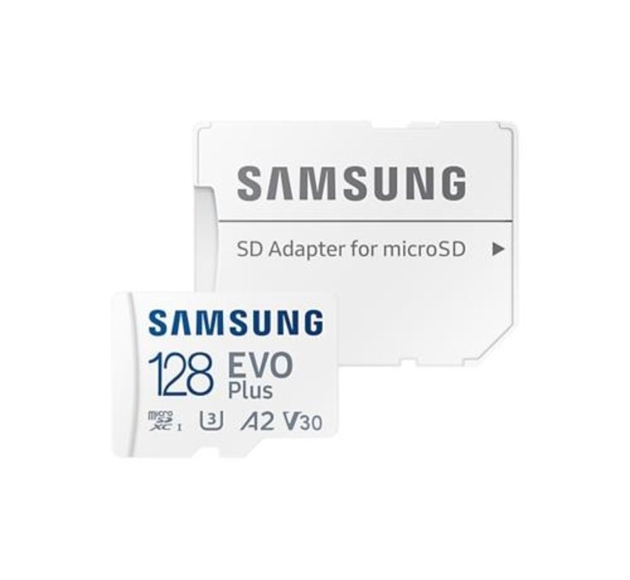 EVO Plus | MicroSDXC | 128GB | Class 10 | UHS-I U3